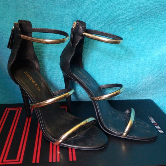 Womens Strappy Stilettos - Picture 1 of 4